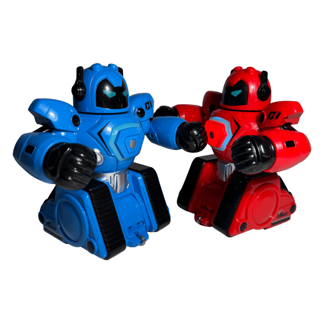 RoboArena 2w1 – Zdalnie sterowane roboty RC: Boks i Piłka Nożna