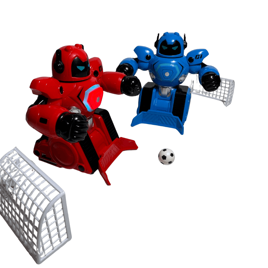 RoboArena 2w1 – Zdalnie sterowane roboty RC: Boks i Piłka Nożna