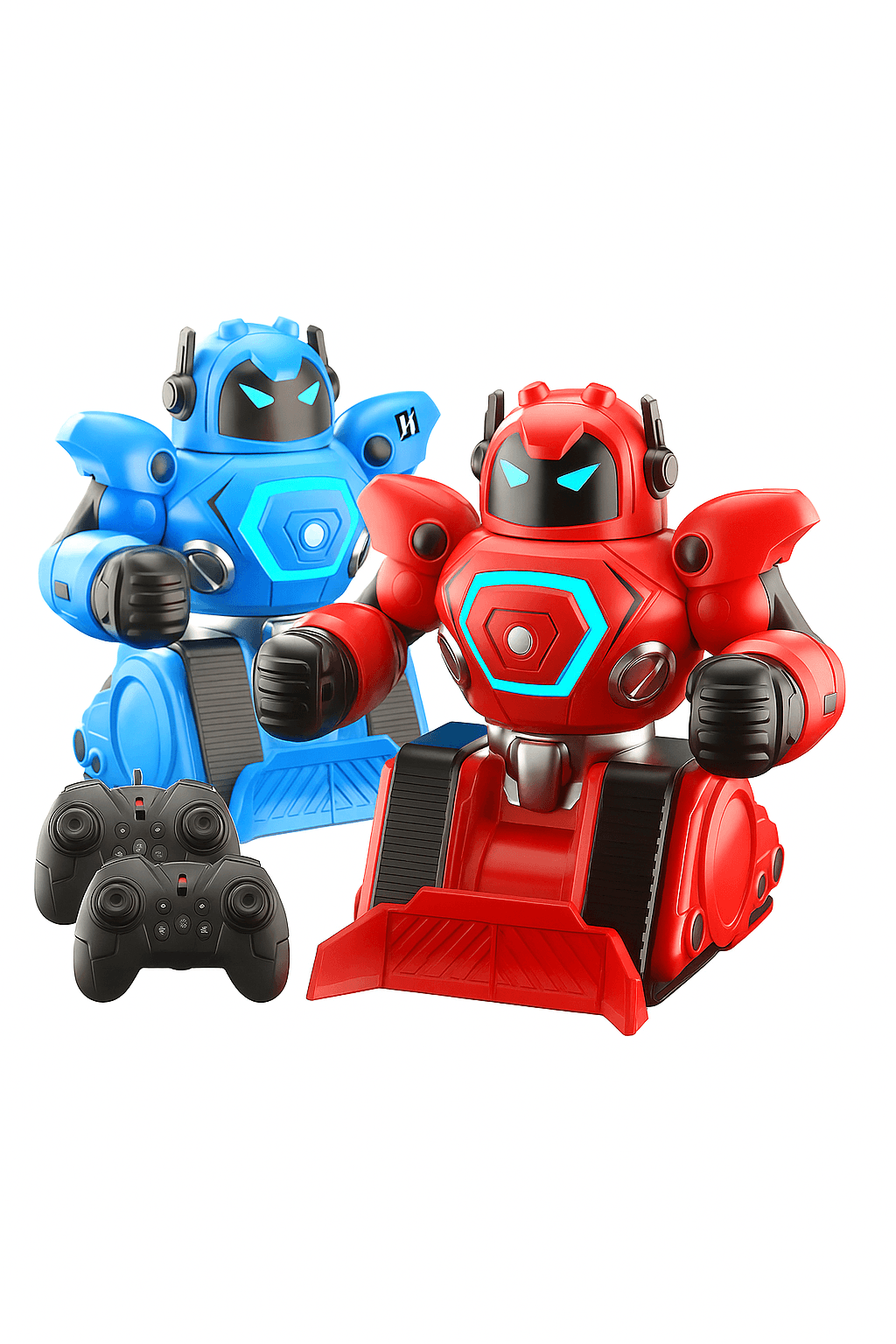 RoboArena 2w1 – Zdalnie sterowane roboty RC: Boks i Piłka Nożna